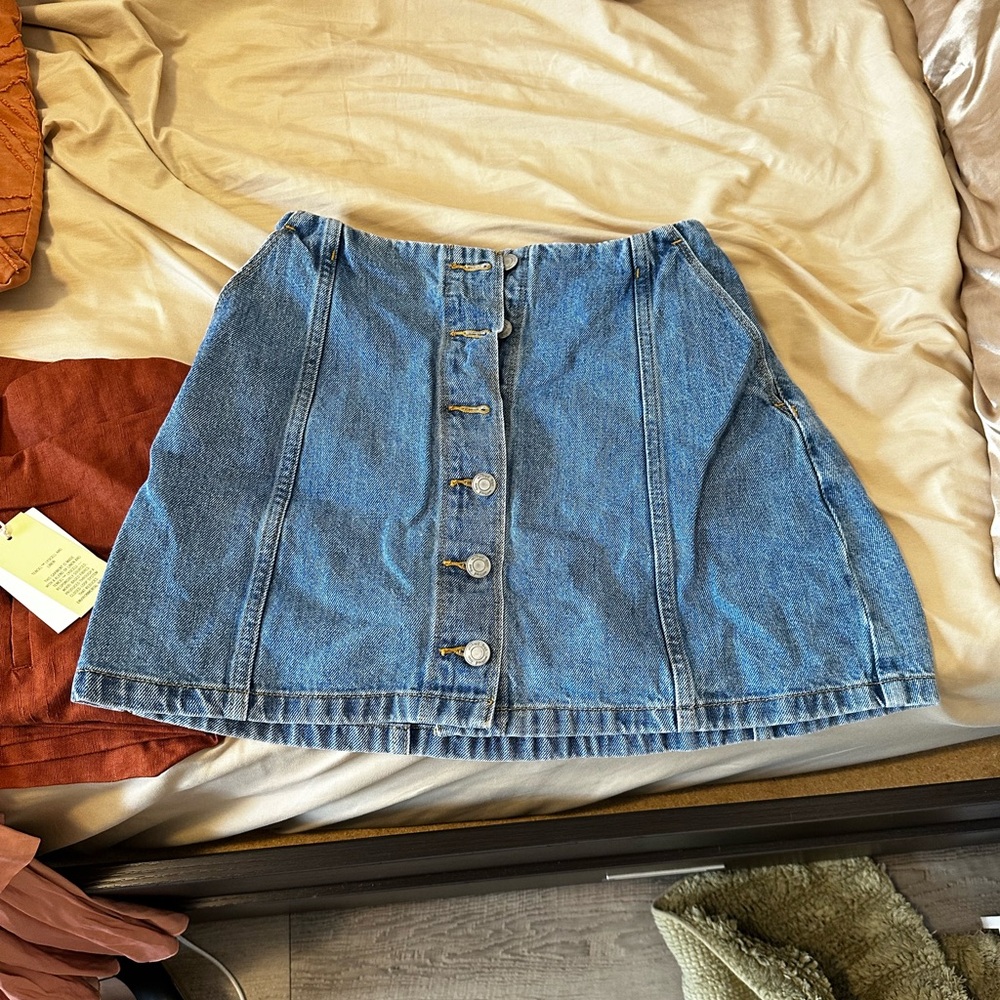 Wilfred Denim Skirt